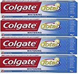 Colgate Total Whitening Toothpaste, 7.8 oz (Pack of 4)